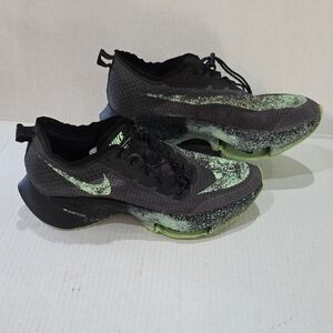 Nike VaporFly Air Zoom Tempo Next % Men's Black and Green  Shoes Size 11